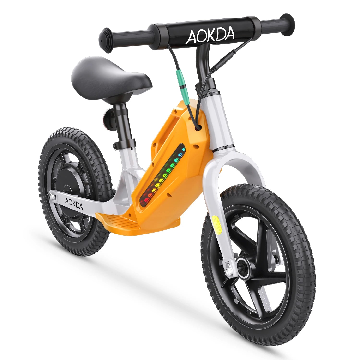 Children Mini Electric Bicycle US Stock AOKDA K8 21.6V 5.2Ah Lithium Battery Child Ebike 12 Inch Electric Dirt Bike for Kids