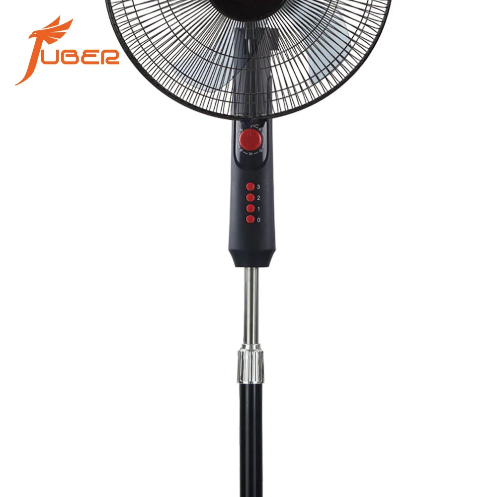 Custom Cheap Price 16 Inch Stand Fan Plastic Blade Home Use Cooling Electric Oscillating Stand Fan